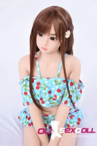 tpe realistic tiny sex doll small flat chest love doll