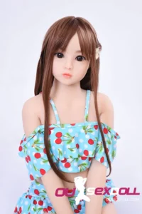 tpe realistic tiny sex doll small flat chest love doll