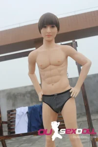 Female Love Doll Muscular Male Sex Doll With Big Dildo