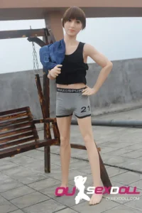 Female Love Doll Muscular Male Sex Doll With Big Dildo
