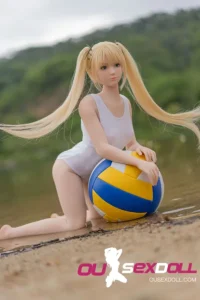 little flat breasts sex doll full body teenage blonde love doll