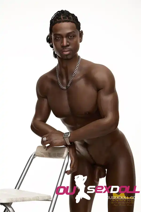 Black Hot Male Sex Silicone Gay Porn Doll