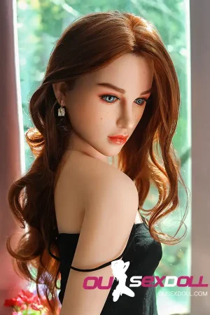 freckle flat breast sex doll a cup gynoid sex doll hedy