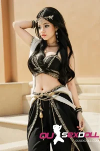 152cm 4ft98 Chubby Curvy Egyptian Exotic Charm C Cup Sex Doll