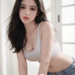 148cm 4ft85 Big Butt Ass Skinny Joy Love Sex Doll