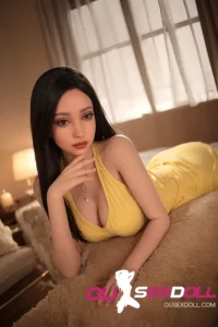 166cm 5ft4 Silicone Asian Vagina Irresistible Sharing Sex doll Partner