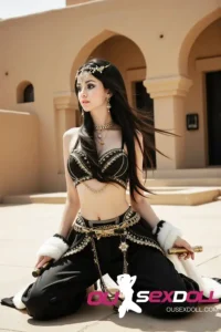 152cm 4ft98 Chubby Curvy Egyptian Exotic Charm C Cup Sex Doll