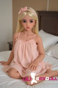 100cm 3ft28 Blonde Innocent Lifelike Cute Anime Style Doll