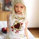 140cm 4ft59 Young Teen Blonde Lovely Blowjob Sex Doll