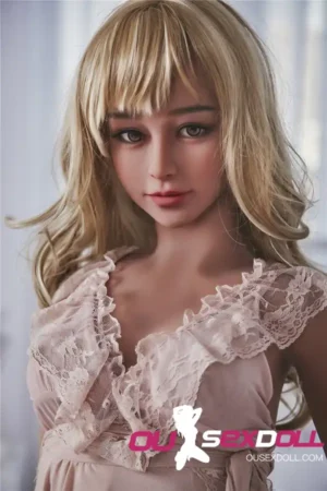 148cm 4ft86 Busty Blonde Tight Elegant Bedroom Playmate Doll