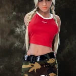 166cm 5ft44 Sporty Blonde Hot Busty Passionate Blowjob Doll