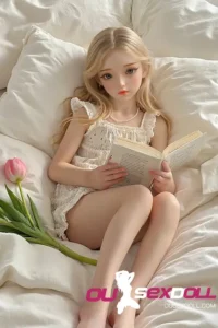 60cm 2ft00 Mini Blonde Cute Lifelike Collectible Sex Doll