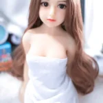 70cm 2ft29 Brown Little Boobs Butt Naked Love Sex Doll