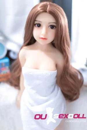 70cm 2ft29 Brown Little Boobs Butt Naked Love Sex Doll