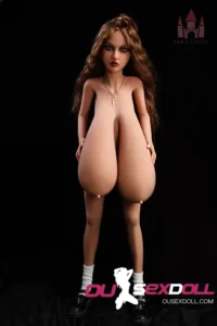132cm 4ft3 TPE Heavy Chest Big Ass Sex Doll #63 Head 14