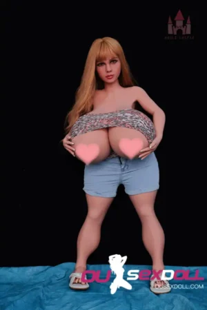 132cm 4ft3 TPE Huge Chest Thick Butt Sex Doll #DC37 Head 1
