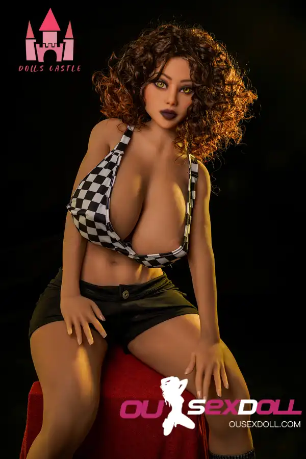 141cm 4ft6 TPE H Cup Chest Big Butt Sex Doll #DC03 Head 5
