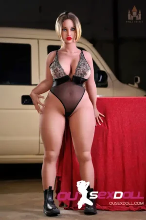 150cm 4ft9 TPE J Cup Thick Body Blonde Sex Doll #DC03 Head 1