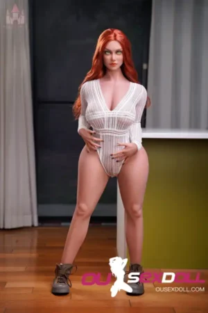 157cm 5ft2 TPE H Cup Chest Thick Thighs Sex Doll #DC04 Head 2