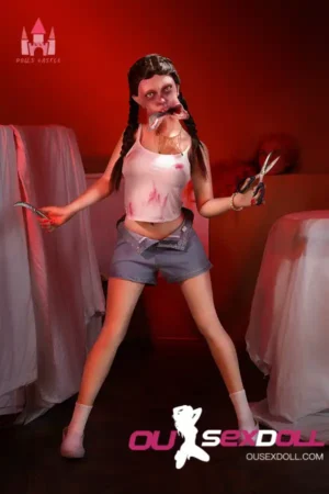 158cm 5ft2 Silicone D Cup Alien Zombie Sex Doll #SZ1 Head in Stock (US only) 1