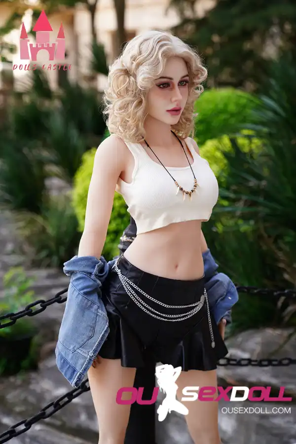 163cm 5ft3 TPE E Cup Big Butt Curly Sex Doll #DC01 Head 1