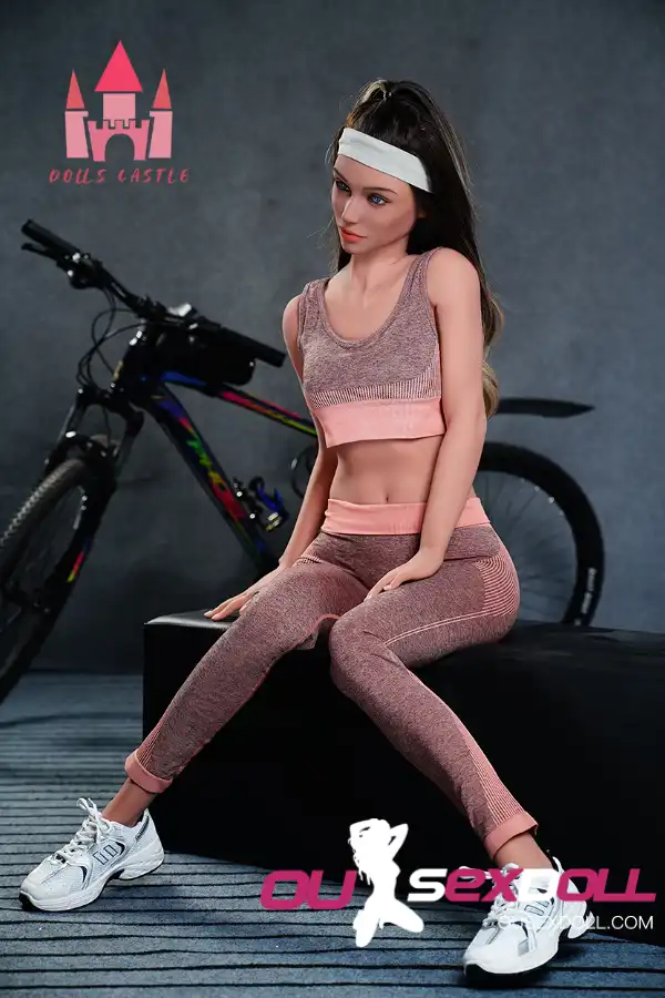 163cm 5ft3 TPE Small Breast Bubble Butt Sex Doll #DC04 Head 3