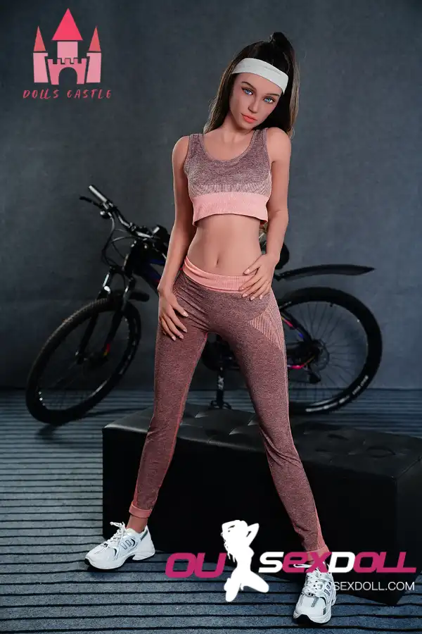 163cm 5ft3 TPE Small Breast Bubble Butt Sex Doll #DC04 Head 6