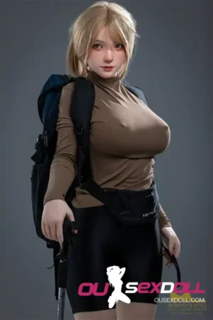 Búp bê tình dục silicon dễ thương, năng động, thích hợp cho hoạt động ngoài trời.