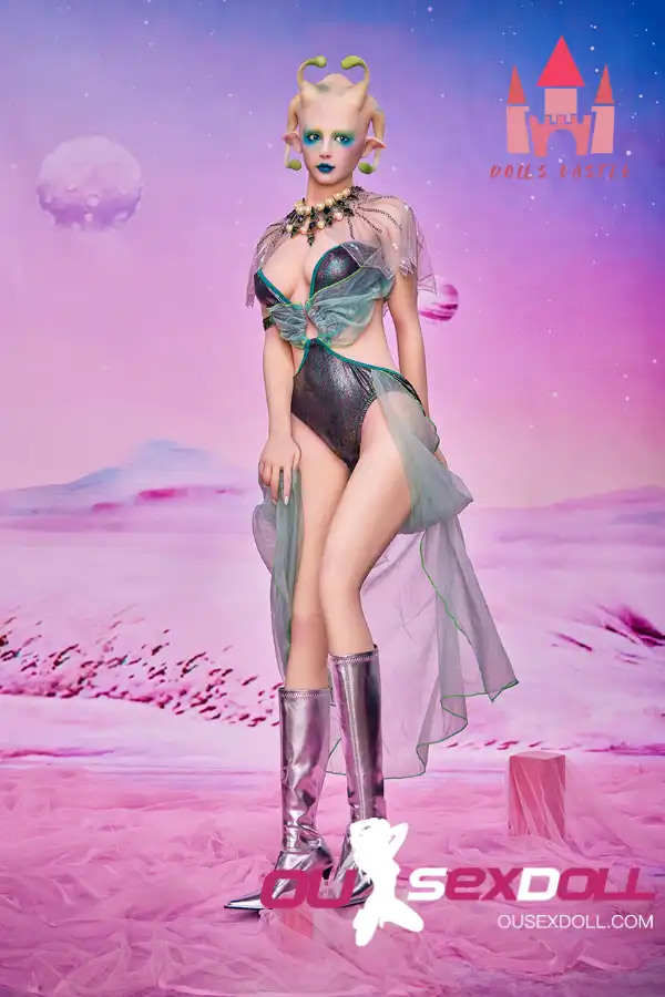 166cm 5ft4 TPE D Cup Chest Thick Hips Sex Doll #A2 Head 6