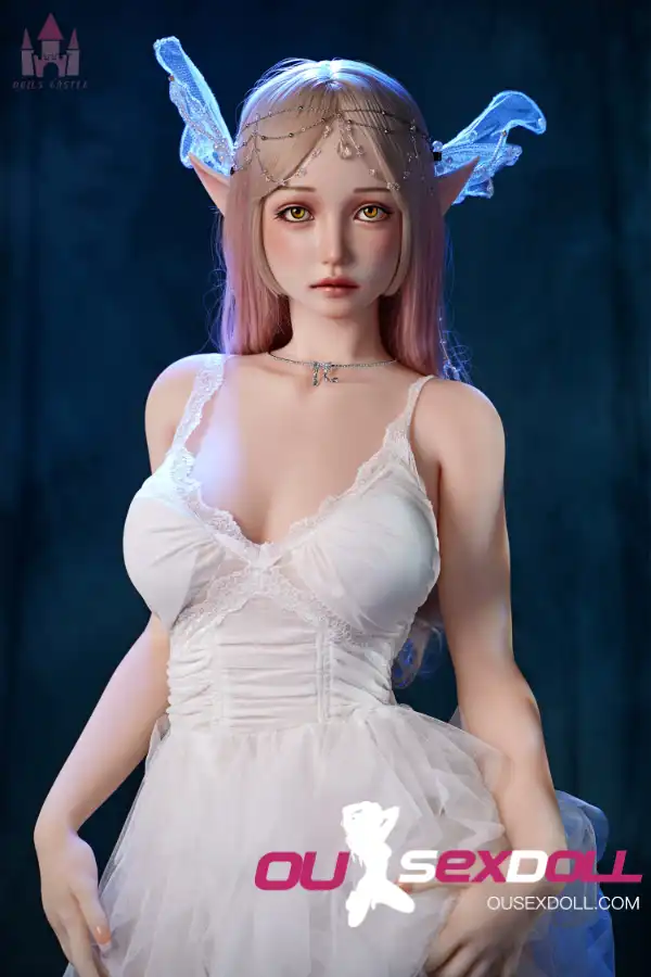 170cm 5ft5 TPE Big Breast Wide Hips Elf Sex Doll #S32 Head 4