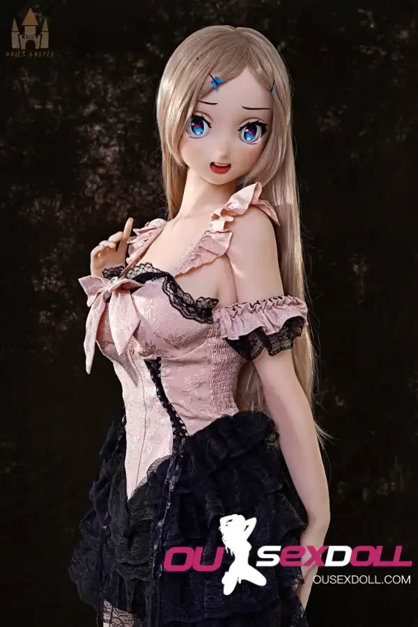 170cm 5ft5 TPE E Cup Chest Blonde Slim Sex Doll #S33 Head 3