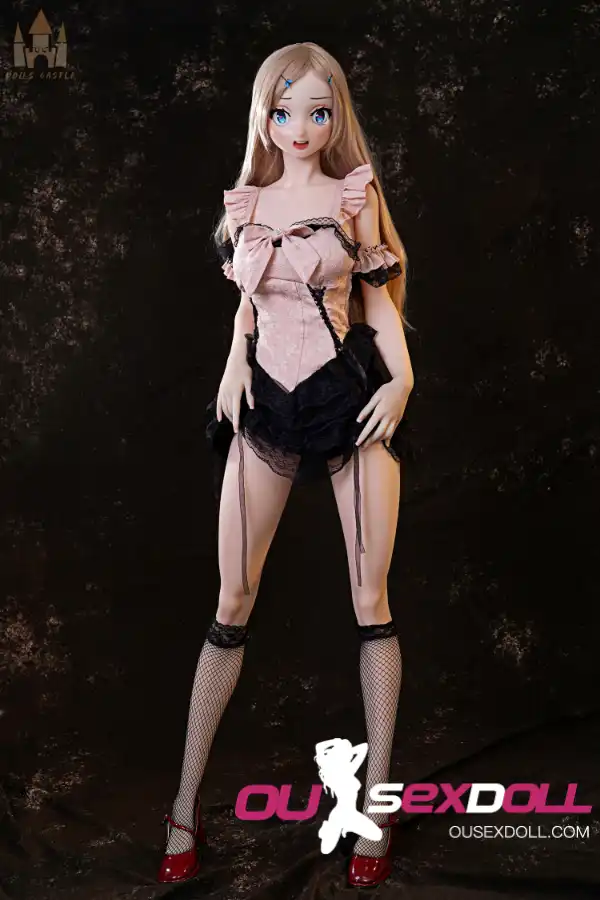 170cm 5ft5 TPE E Cup Chest Blonde Slim Sex Doll #S33 Head 7