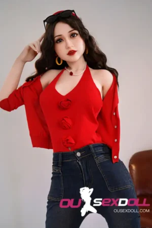 170cm 5ft5 TPE Large Chest Slim Body Nature Sex Doll #DC42 Head 3