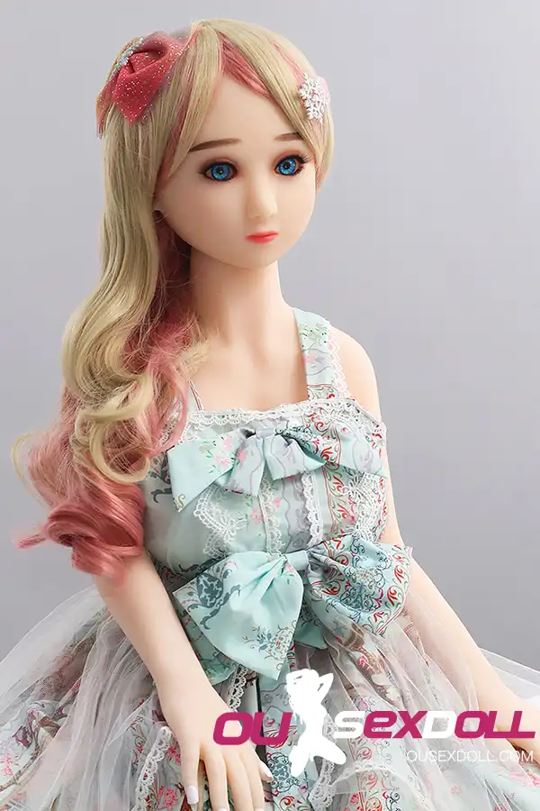 TPE Mini Curls Big Boobs Sex Doll 1