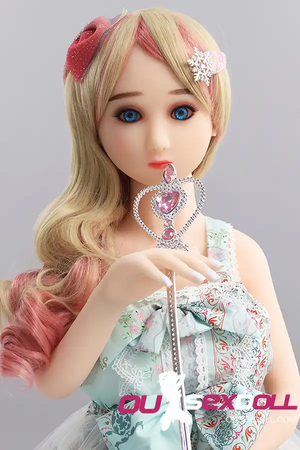 TPE Mini Curls Big Boobs Sex Doll 2