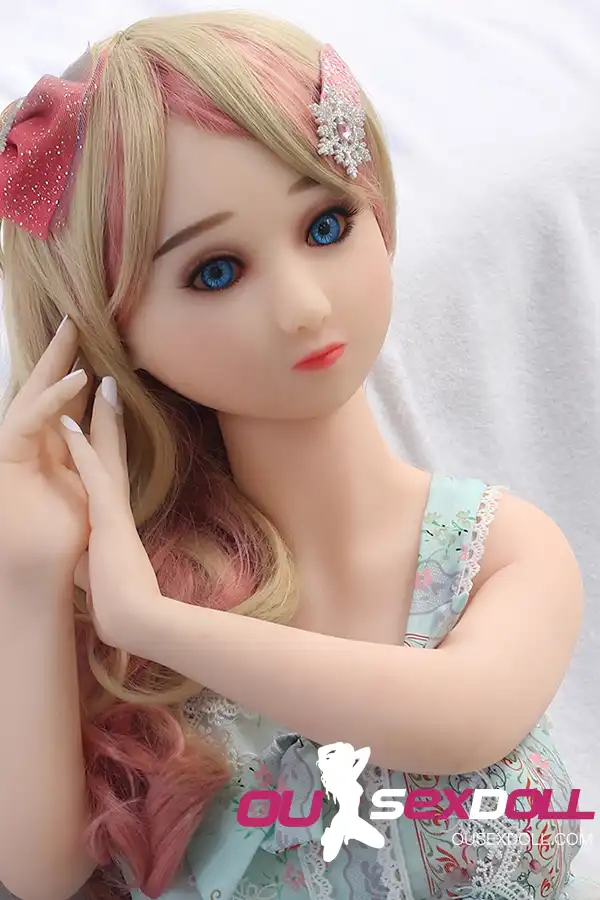 TPE Mini Curls Big Boobs Sex Doll 3