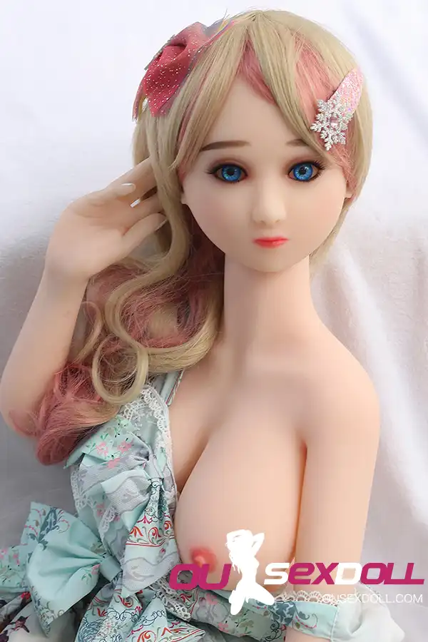 TPE Mini Curls Big Boobs Sex Doll 4