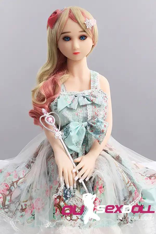 TPE Mini Curls Big Boobs Sex Doll 5
