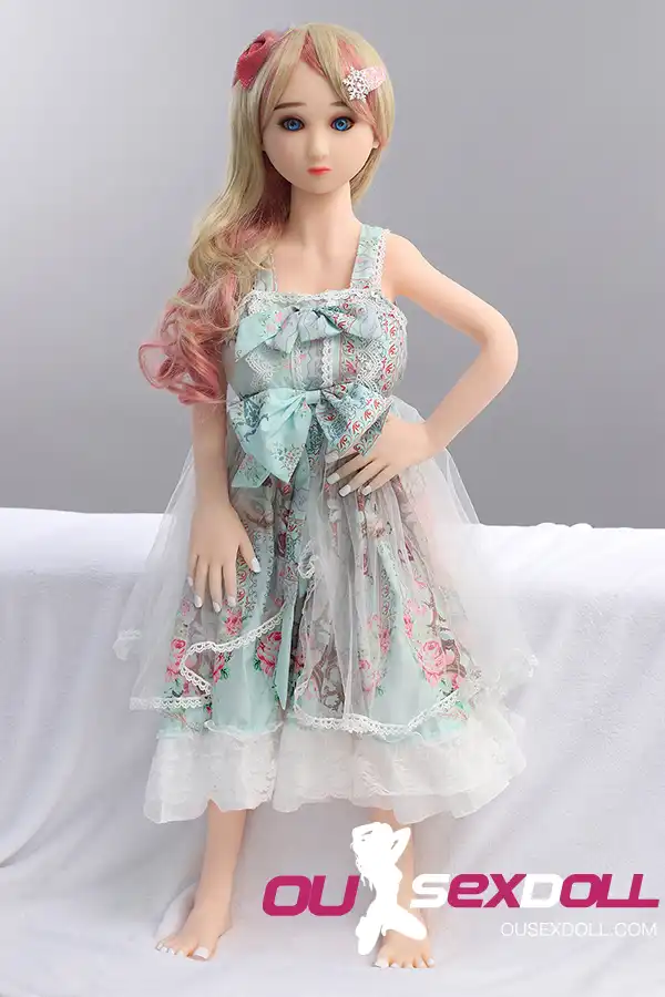 TPE Mini Curls Big Boobs Sex Doll 8