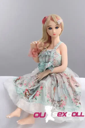 TPE Mini Curls Big Boobs Sex Doll 9
