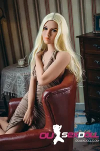 B Cup Blonde Hair Slim Figure Sex Doll 9