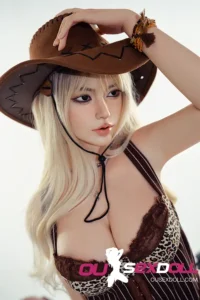 D Cup Blonde Hair Full Size Sex Doll 2