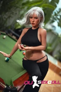 D Cup Movable Jaw Adult Oral Sex Doll 5