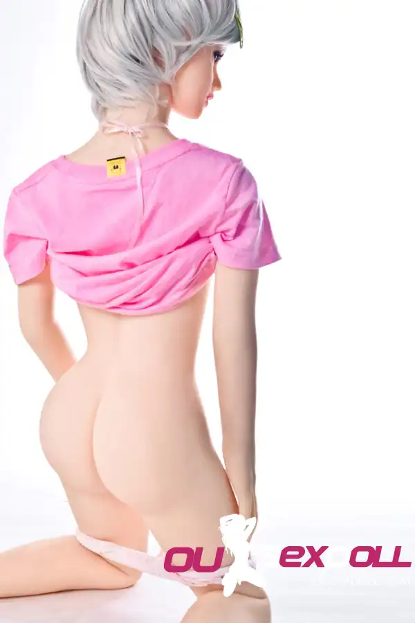 Short Hair Flat Chested Cute Sex Doll 13