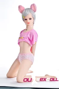 Short Hair Flat Chested Cute Sex Doll 8