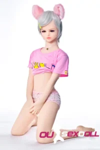 Short Hair Flat Chested Cute Sex Doll 9