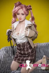 C Cup Pink Hair Most Realistic Sex Doll 5