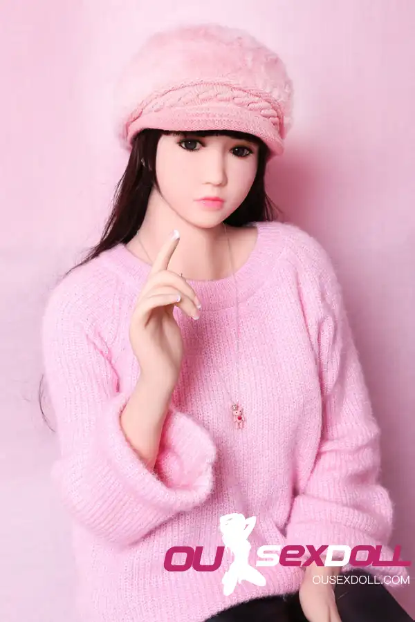A Cup Black Hair Cute Playful Sex Doll 1