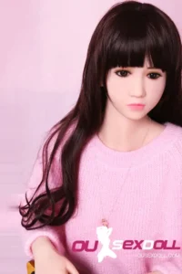 A Cup Black Hair Cute Playful Sex Doll 7