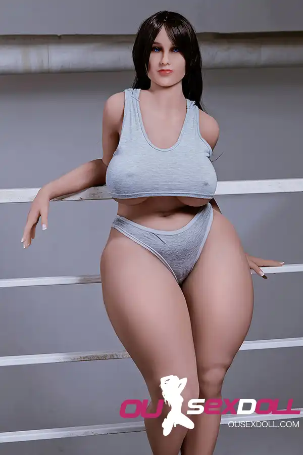 Big Ass Black Hair Curvy Sex Doll 10